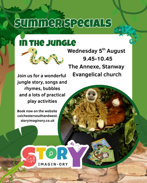 In the Jungle Summer holiday Special 5th August 9.45-10.45