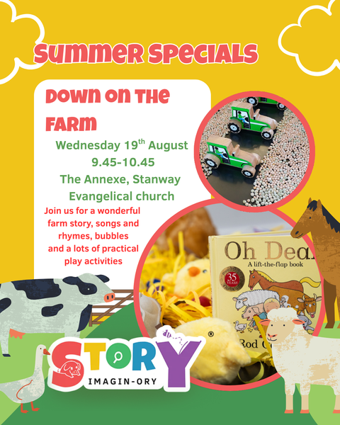 Down on the Farm Summer holiday Special 19th August 9.45-10.45
