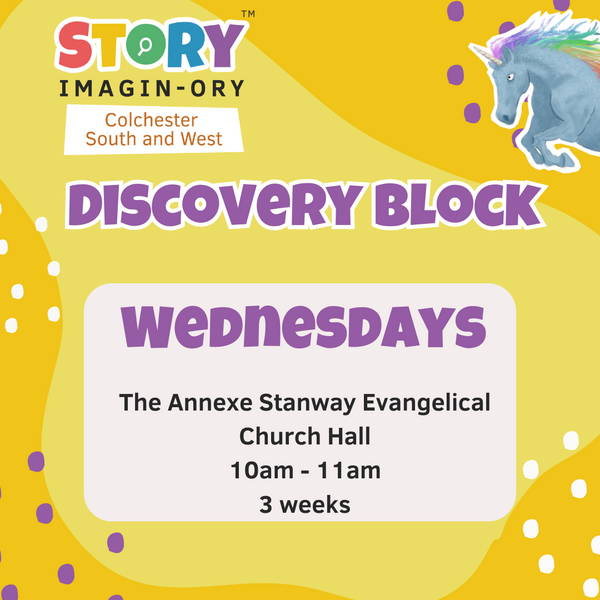 Wednesdays The Annexe Stanway Evangelical Church Hall Discovery Block 3 weeks