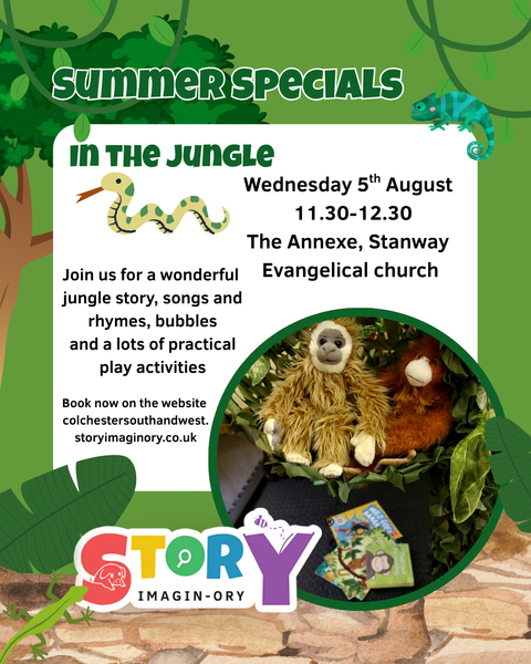 In the Jungle Summer holiday Special 5th August 11.30-12.30