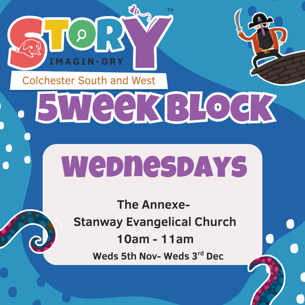 Wednesdays The Annexe Stanway Evangelical Church Hall November 5 week block