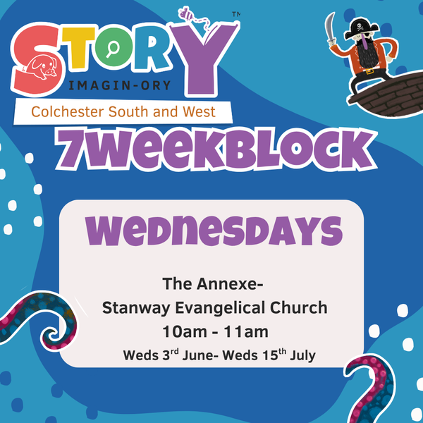 Wednesdays The Annexe Stanway Evangelical Church Hall Summer term