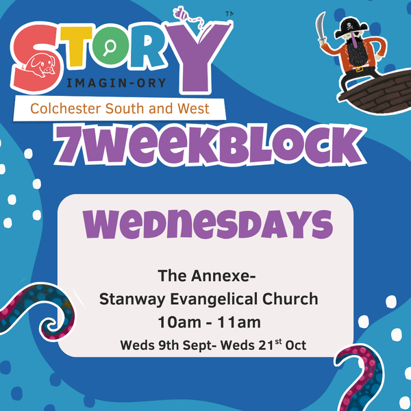 Wednesdays The Annexe Stanway Evangelical Church Hall Autumn term 1