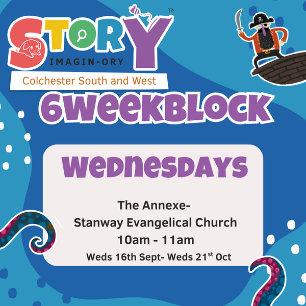 Wednesdays The Annexe Stanway Evangelical Church Hall Autumn term 1