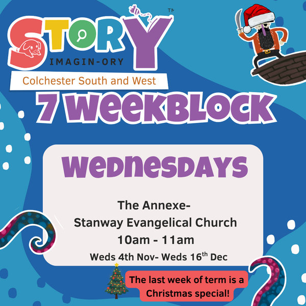 Wednesdays The Annexe Stanway Evangelical Church Autumn 2- November and December block